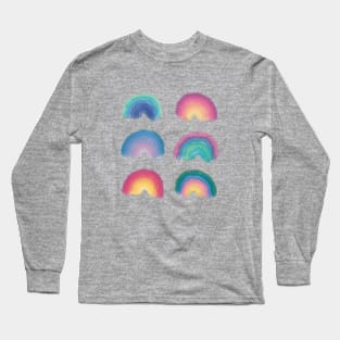 Rainbow Geodes Long Sleeve T-Shirt